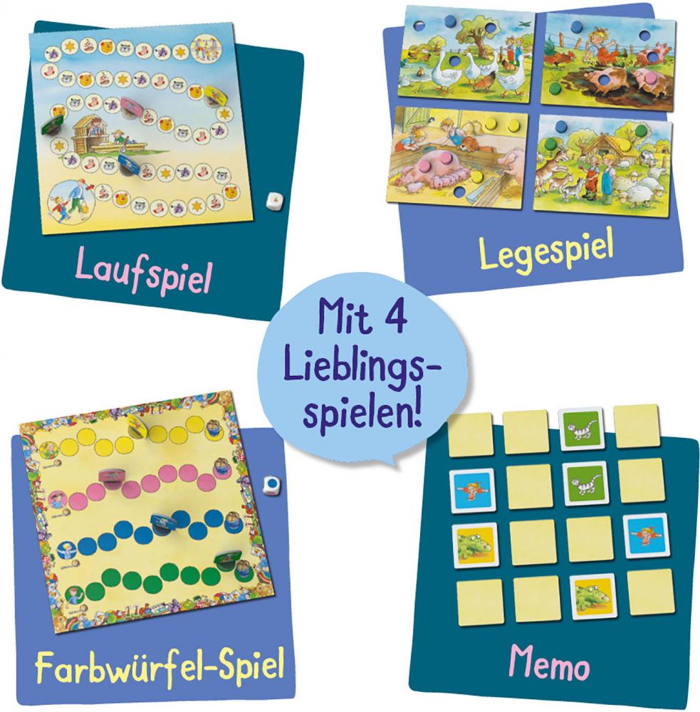 Kosmos Kinderspiel Spielesammlung Connis erste Spiele 681043