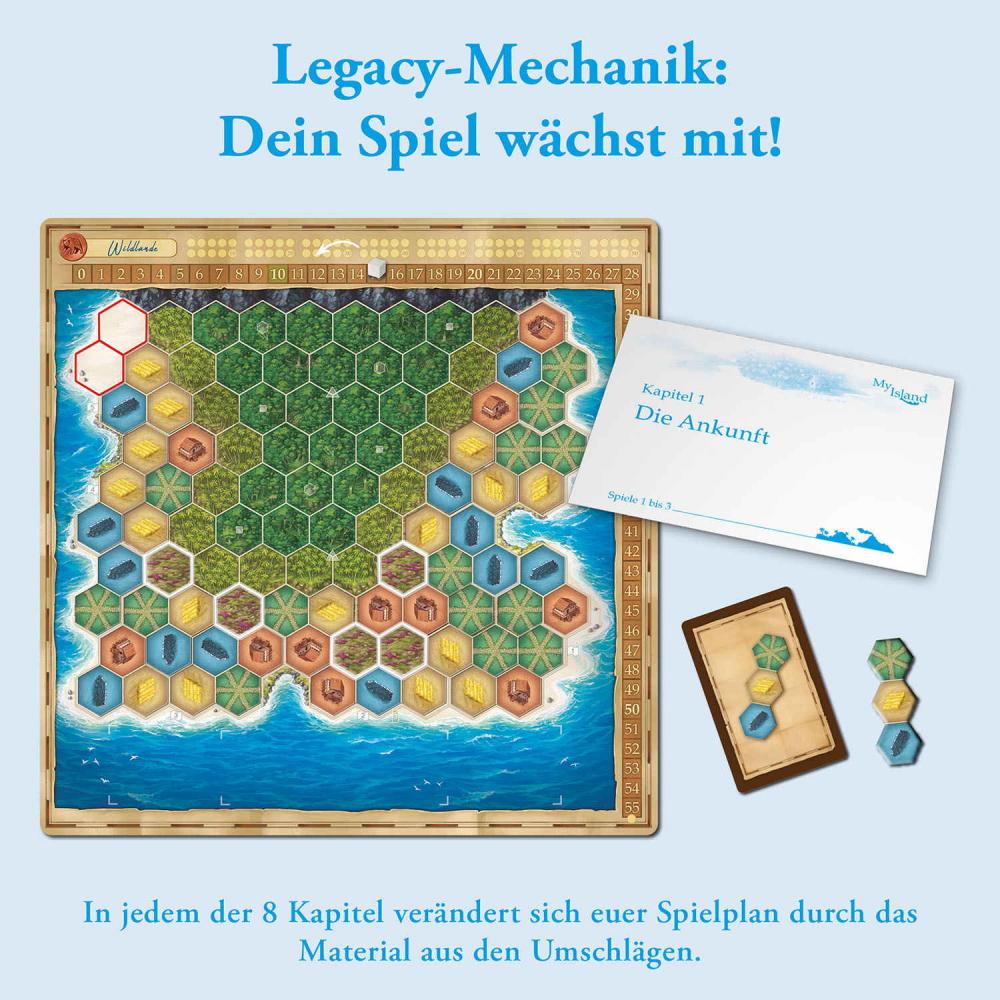 Kosmos Familienspiel Strategiespiel My Island 682224