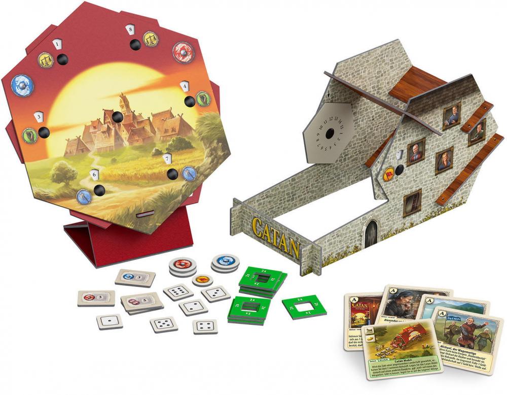 Kosmos Familienspiel Strategiespiel CATAN Das Duell Bonus Box 682255