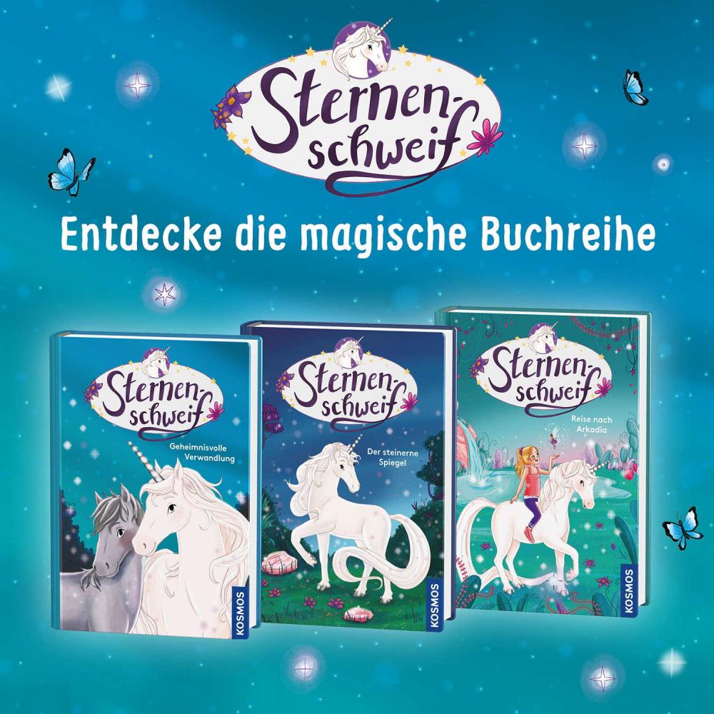 150 Teile Kosmos Familienspiel Krimispiel Storypuzzle Sternenschweif verschwundene Einhorn 682279