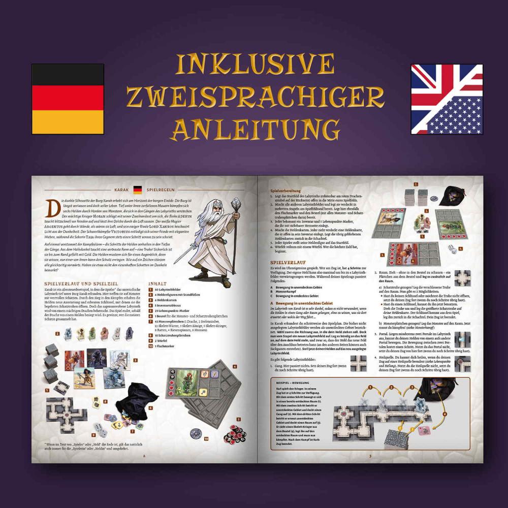 Kosmos Familienspiel Würfelspiel Karak 682286
