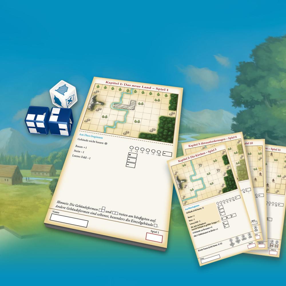 Kosmos Familienspiel Würfelspiel My City Roll & Write 682385