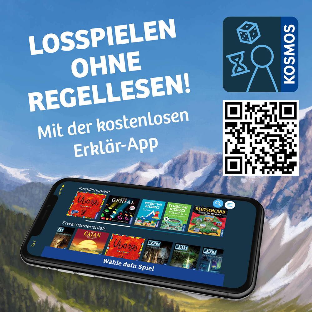Kosmos Familienspiel Strategiespiel Cascadia 682590