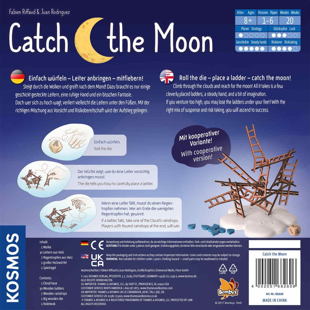 Kosmos Familienspiel Würfelspiel Catch the Moon 682606
