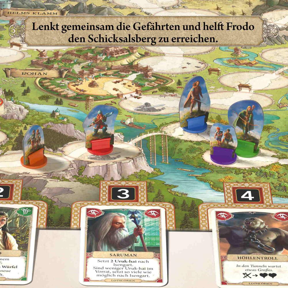 Kosmos Familienspiel Strategiespiel Der Herr der Ringe Gemeinsam zum Schicksalsberg 682804