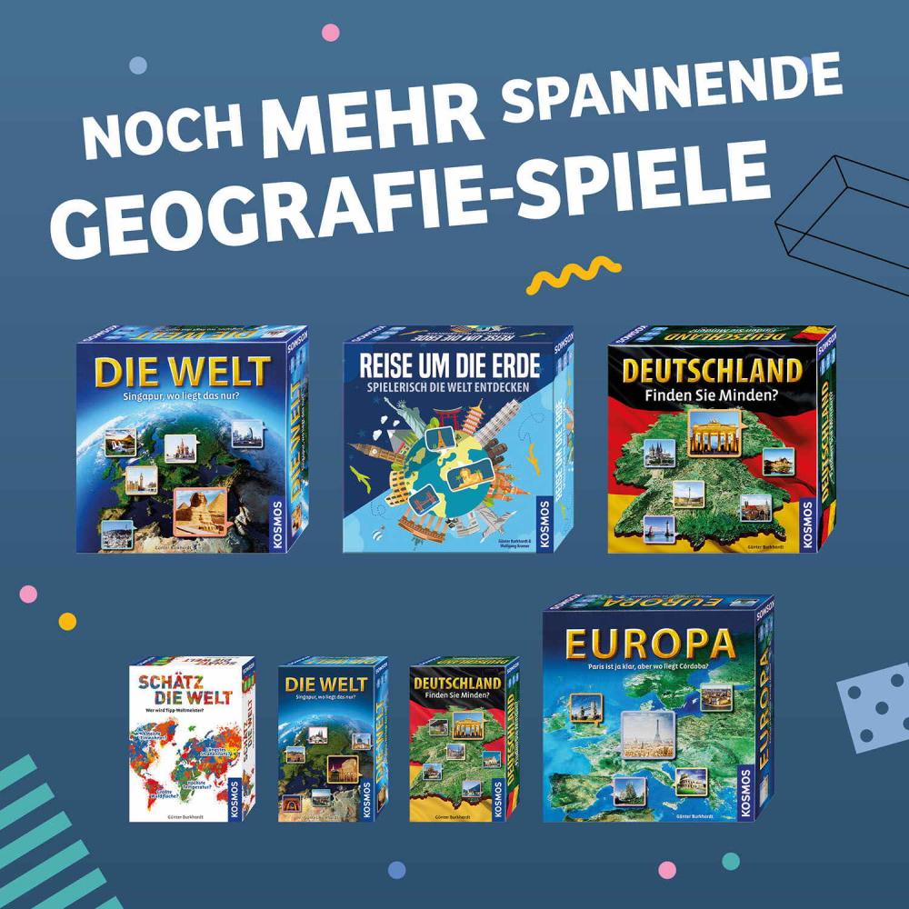 Kosmos Familienspiel Partyspiel Schätz die Welt 682866