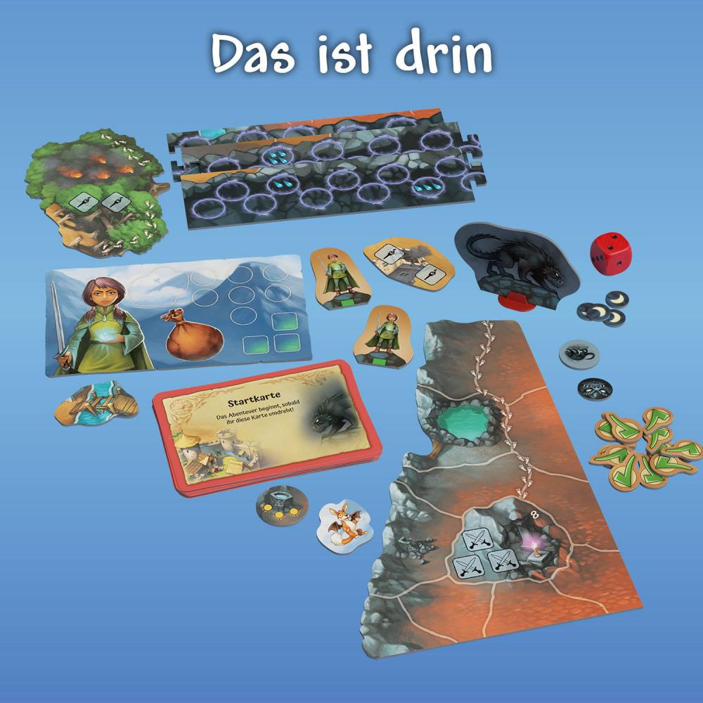 Kosmos Kinderspiel Strategiespiel Andor Junior Erweiterung 683085