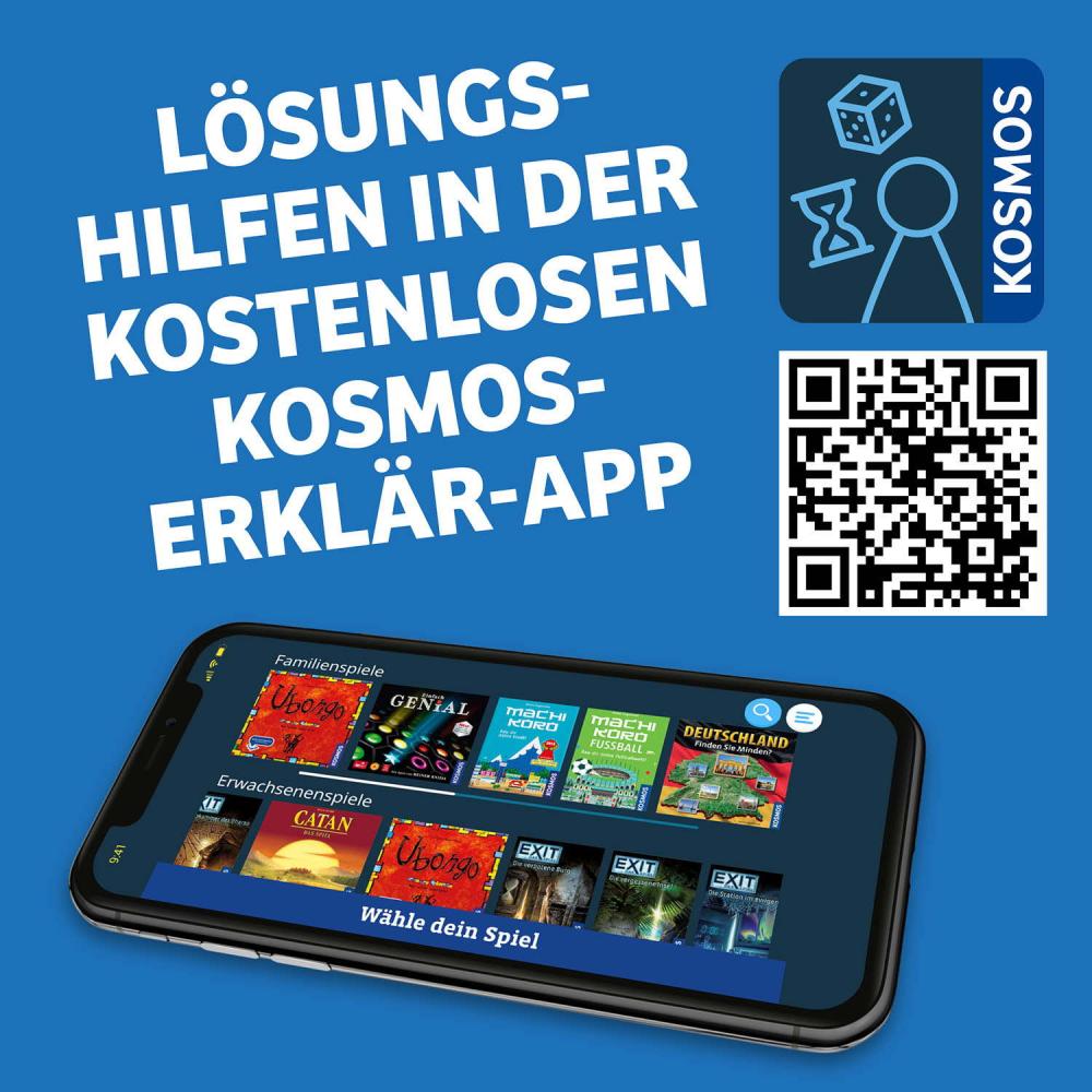 Kosmos Familienspiel Logikspiel Ubongo! 3-D Family 683160