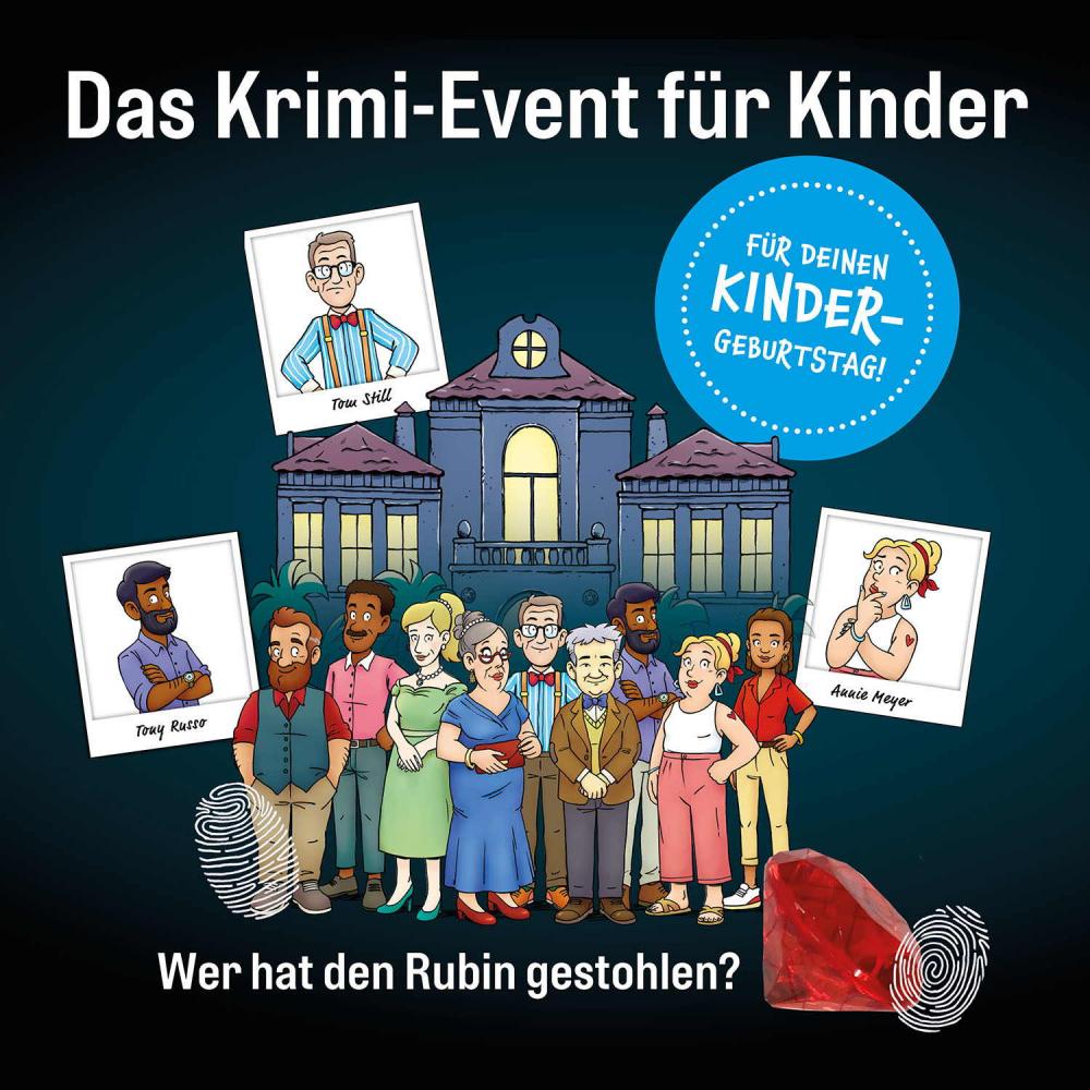 Kosmos Kinderspiel Partyspiel Die drei ??? Kids Rätsel-Party 683443