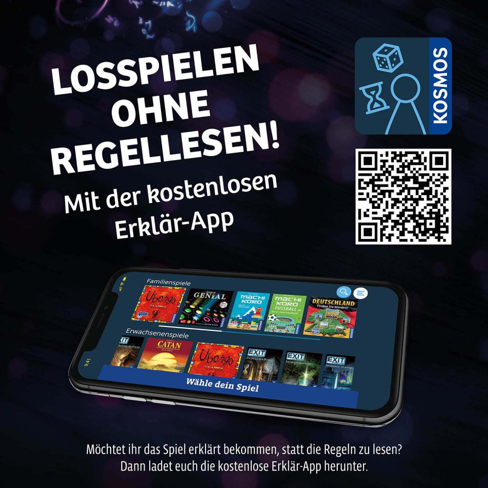Kosmos Familienspiel Escape EXIT® Die Akademie der Zauberkünste Level Einsteiger 683689