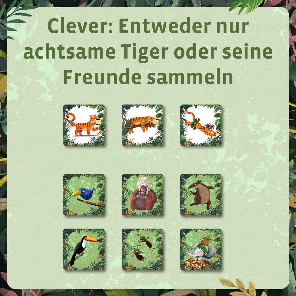 Kosmos Kinderspiel Memospiel Der achtsame Tiger 683726