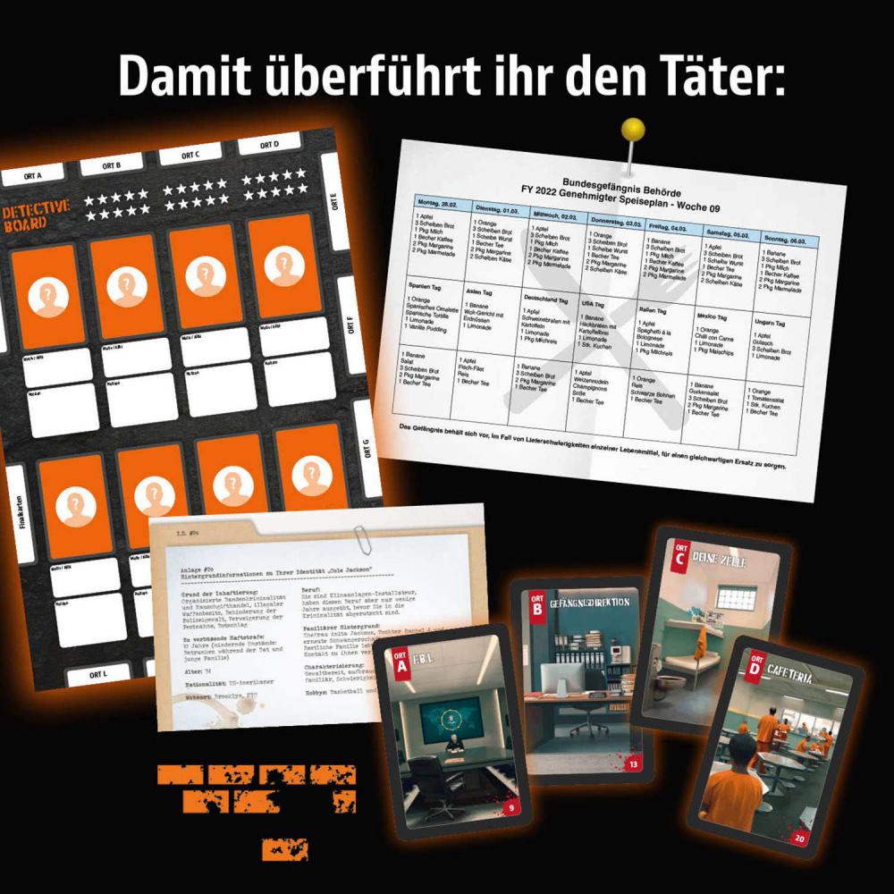 Kosmos Familienspiel Krimispiel Masters of crime Inkognito 683832