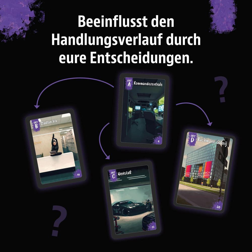 Kosmos Familienspiel Krimispiel Masters of Crime Stillleben 683870