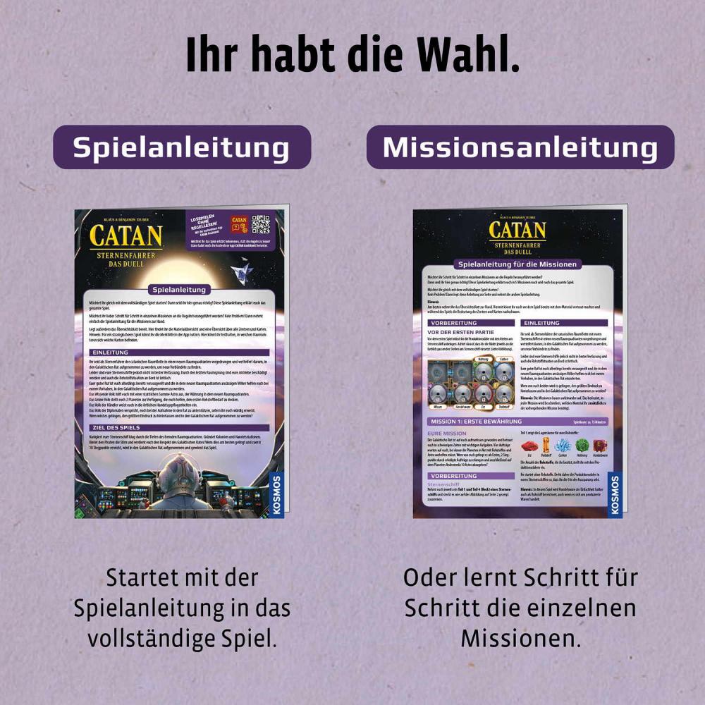 Kosmos Familienspiel Strategiespiel CATAN Sternenfahrer Das Duell 683917