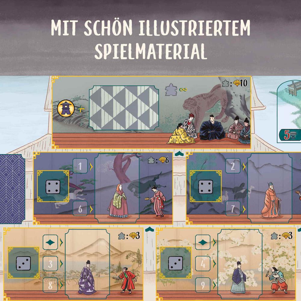 Kosmos Familienspiel Würfelspiel Die weiße Burg 683948