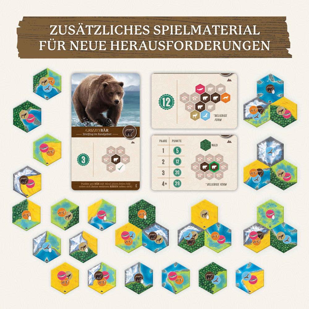 Kosmos Familienspiel Strategiespiel Cascadia Landmarks Erweiterung 683955
