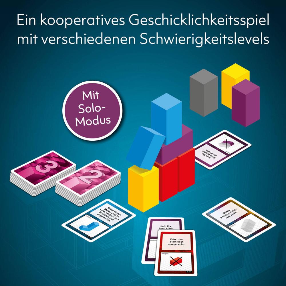 Kosmos Familienspiel Geschicklichkeitsspiel TowerBrix 684228