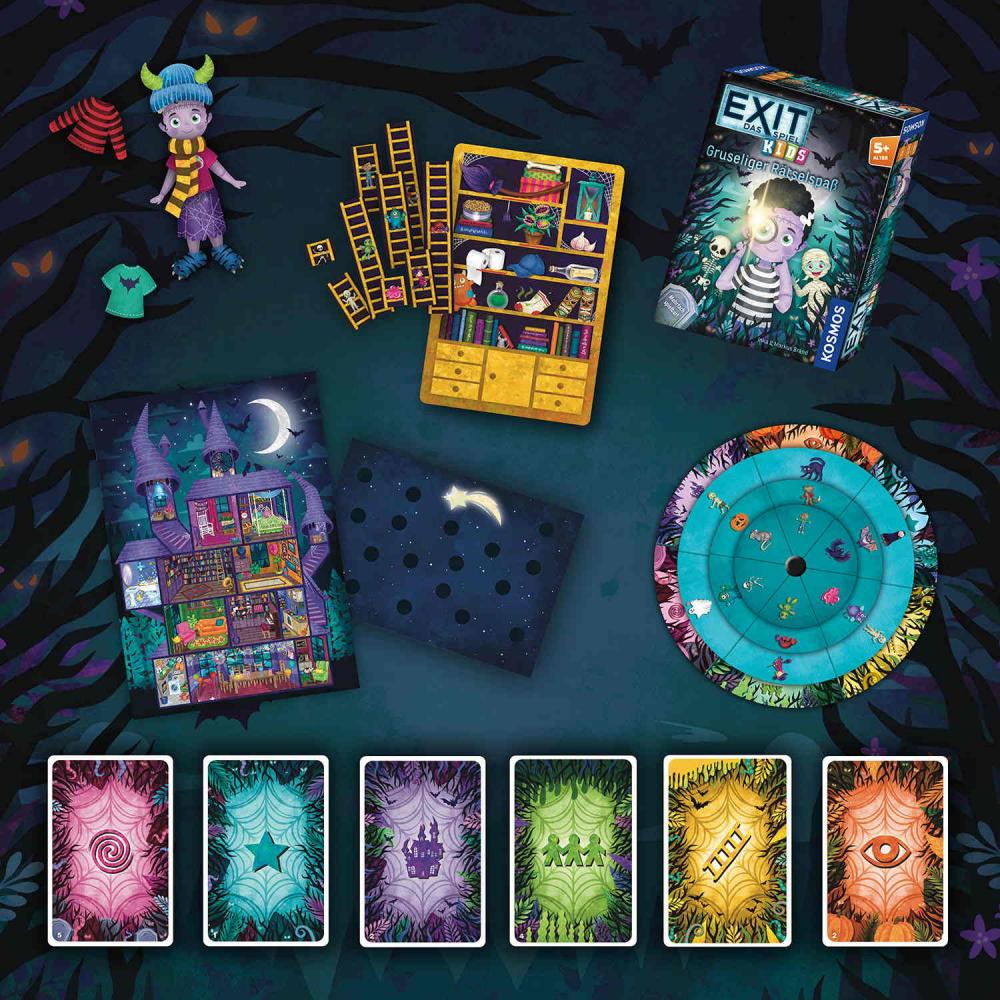 Kosmos Kinderspiel Escape / Exit EXIT® Kids Gruseliger Rätselspaß 684280