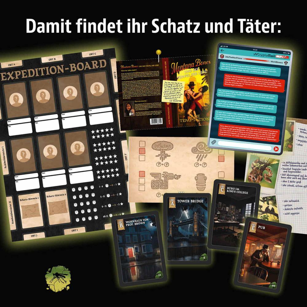 Kosmos Familienspiel Krimispiel Masters of crime Mosquito 684433