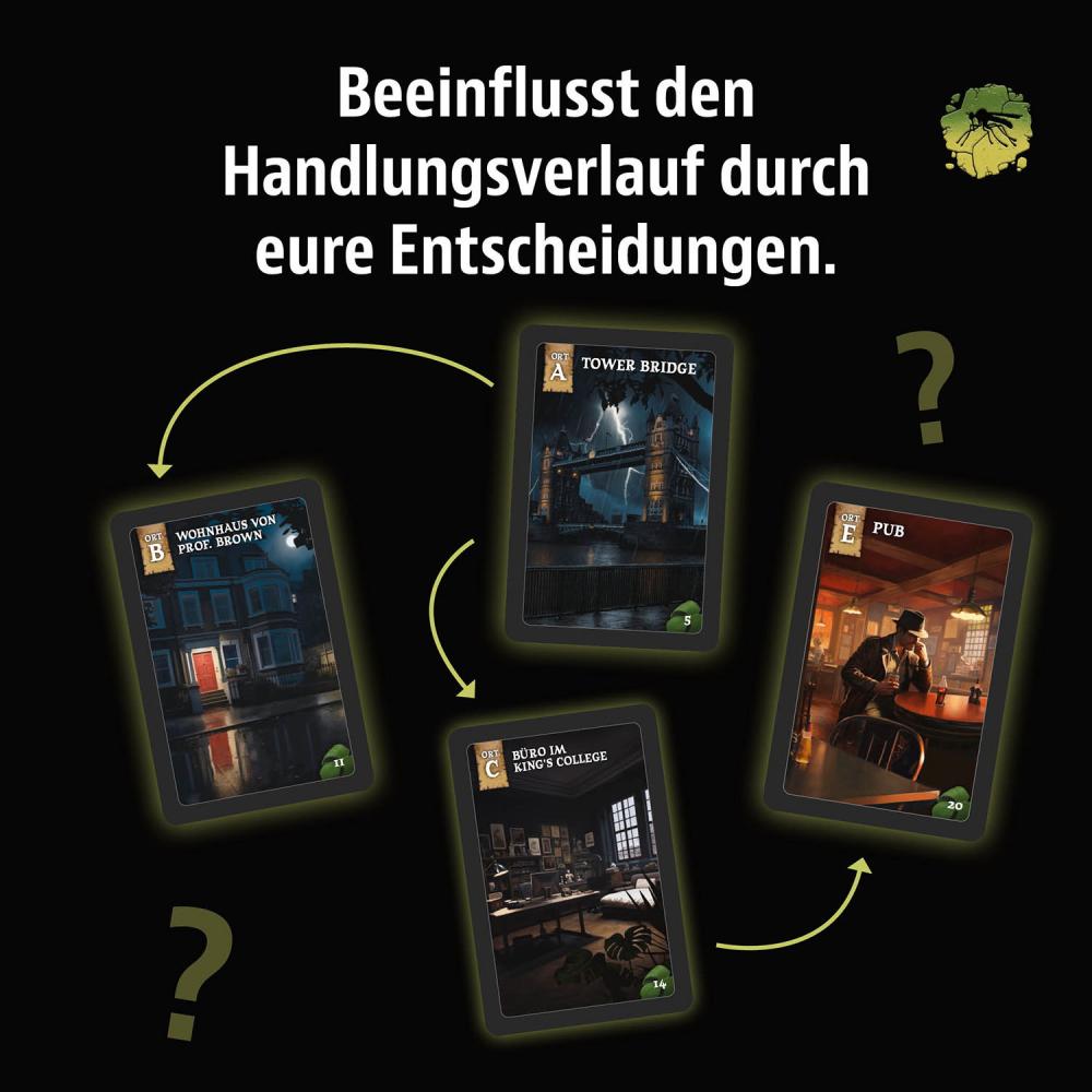 Kosmos Familienspiel Krimispiel Masters of crime Mosquito 684433