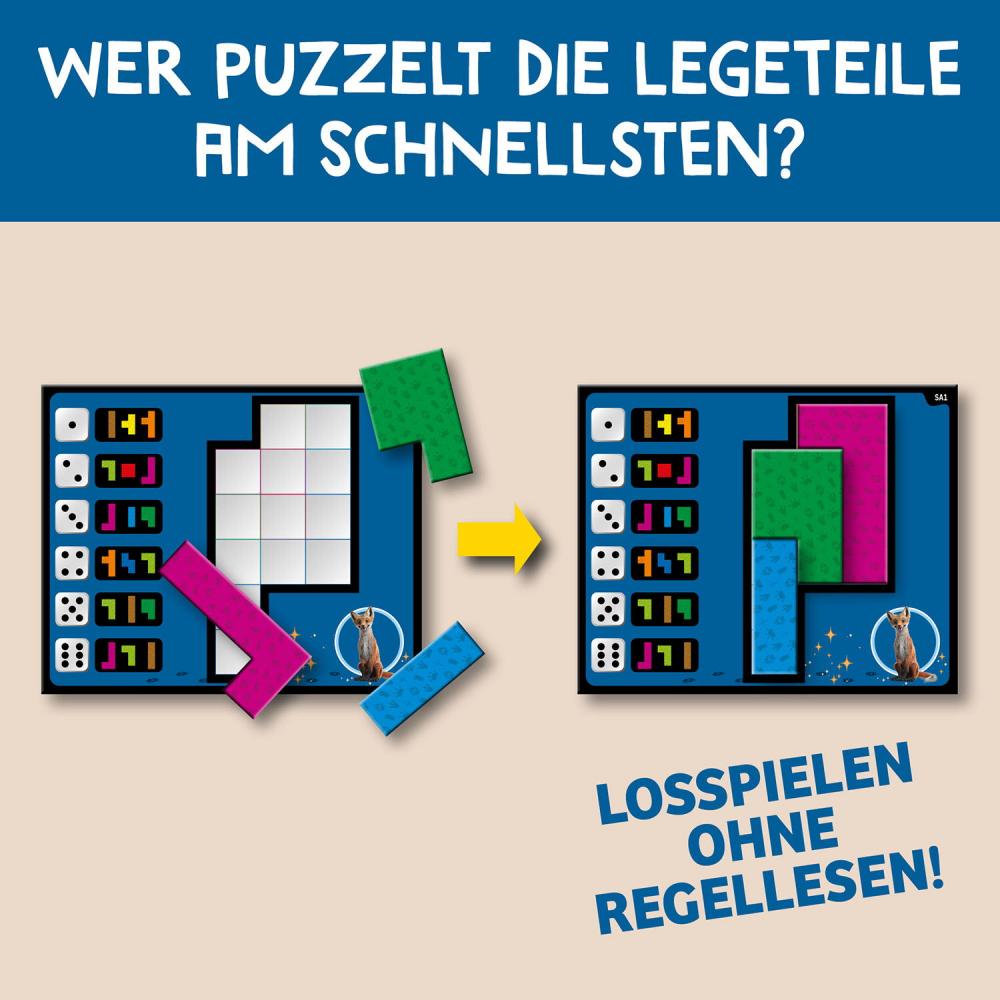 Kosmos Familienspiel Logikspiel Ubongo! Die Schule der magischen Tiere 684501