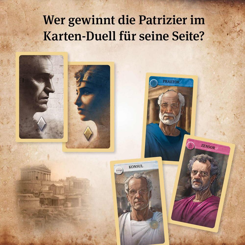 Kosmos Erwachsenenspiel Kartenspiel Strategiespiel Caesar & Cleopatra 684556
