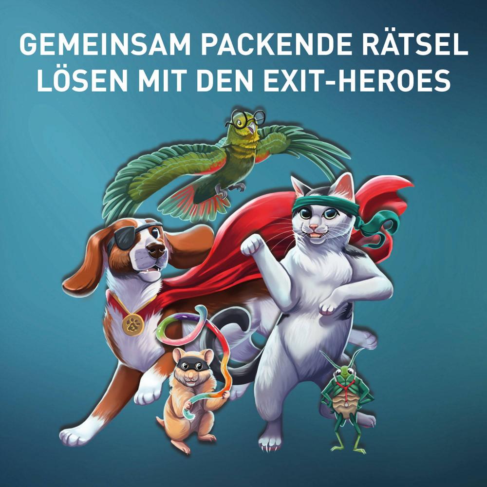 Kosmos Familienspiel Escape EXIT® Family Schloss Gemeinstein/Mission Candyland 684662