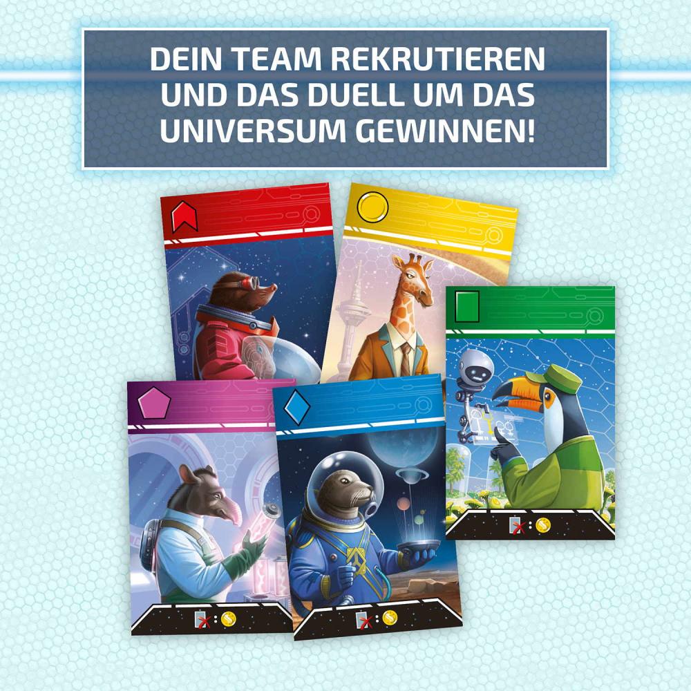 Kosmos Familienspiel Wettlaufspiel Four Planets 684686