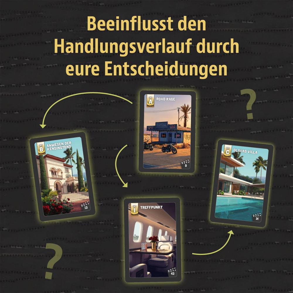 Kosmos Familienspiel Krimispiel Masters of Crime Hollywood 684860