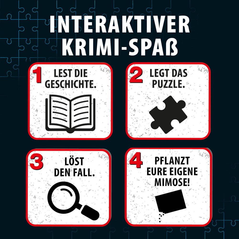 300 Teile Kosmos Familienspiel Krimispiel Krimipuzzle Die drei ??? Die Blüte des Verderbens 684877