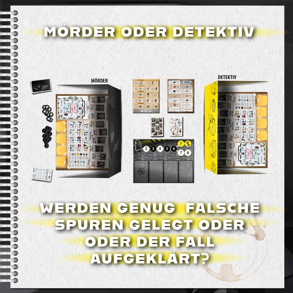 Kosmos Familienspiel Krimispiel Perfect Murder 684921