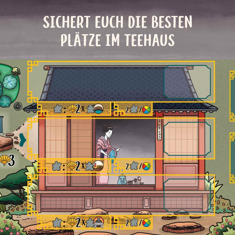 Kosmos Familienspiel Würfelspiel Die Weiße Burg Erweiteung Die Tee-Zeremonie 684969