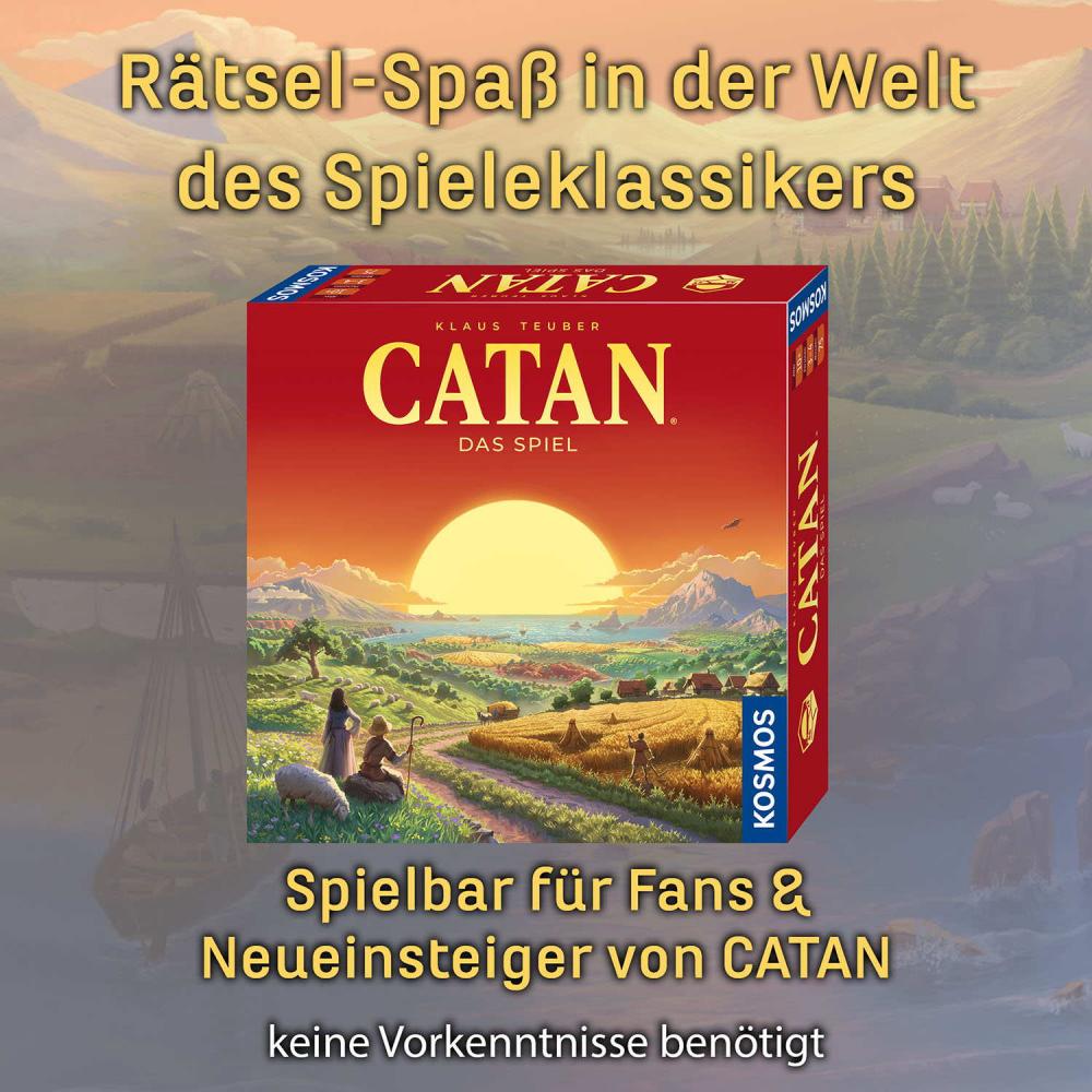 Kosmos Familienspiel Escape EXIT® Abenteuer auf Catan Level Einsteiger 684983