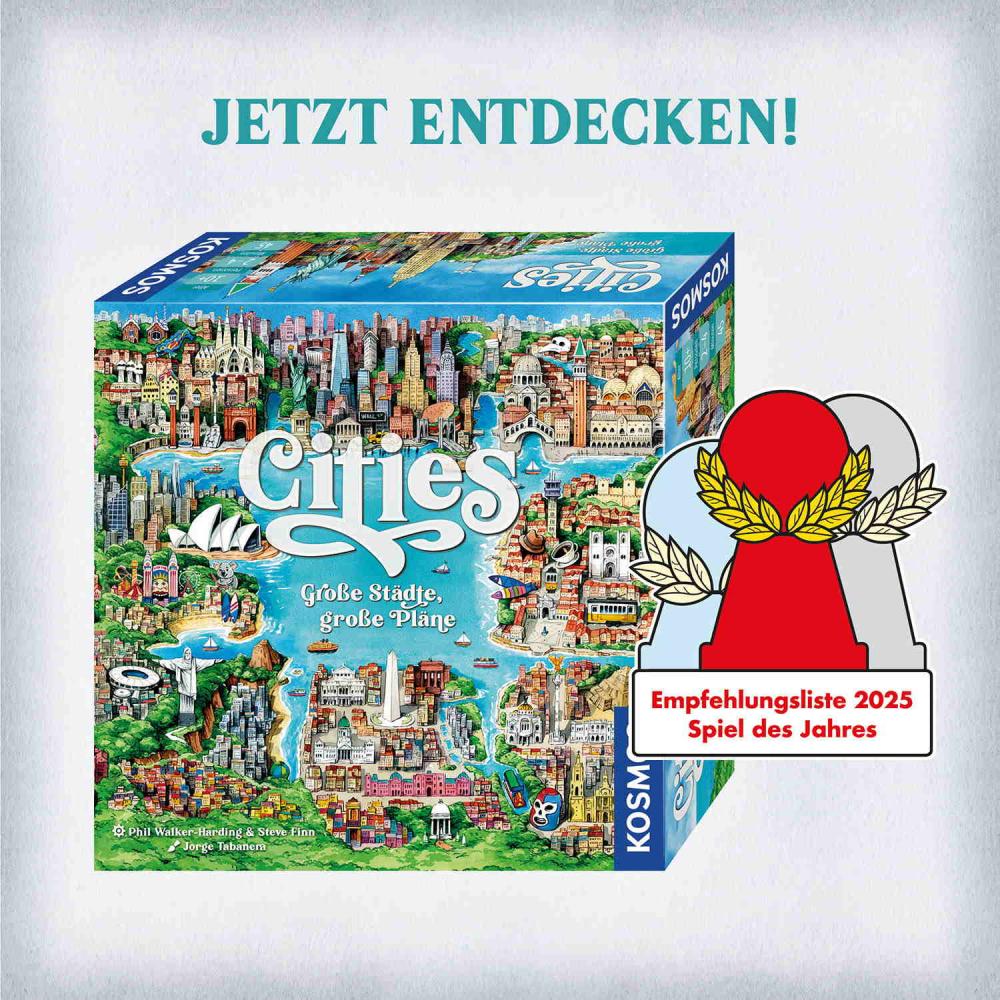 Kosmos Familienspiel Strategiespiel Cities 685096