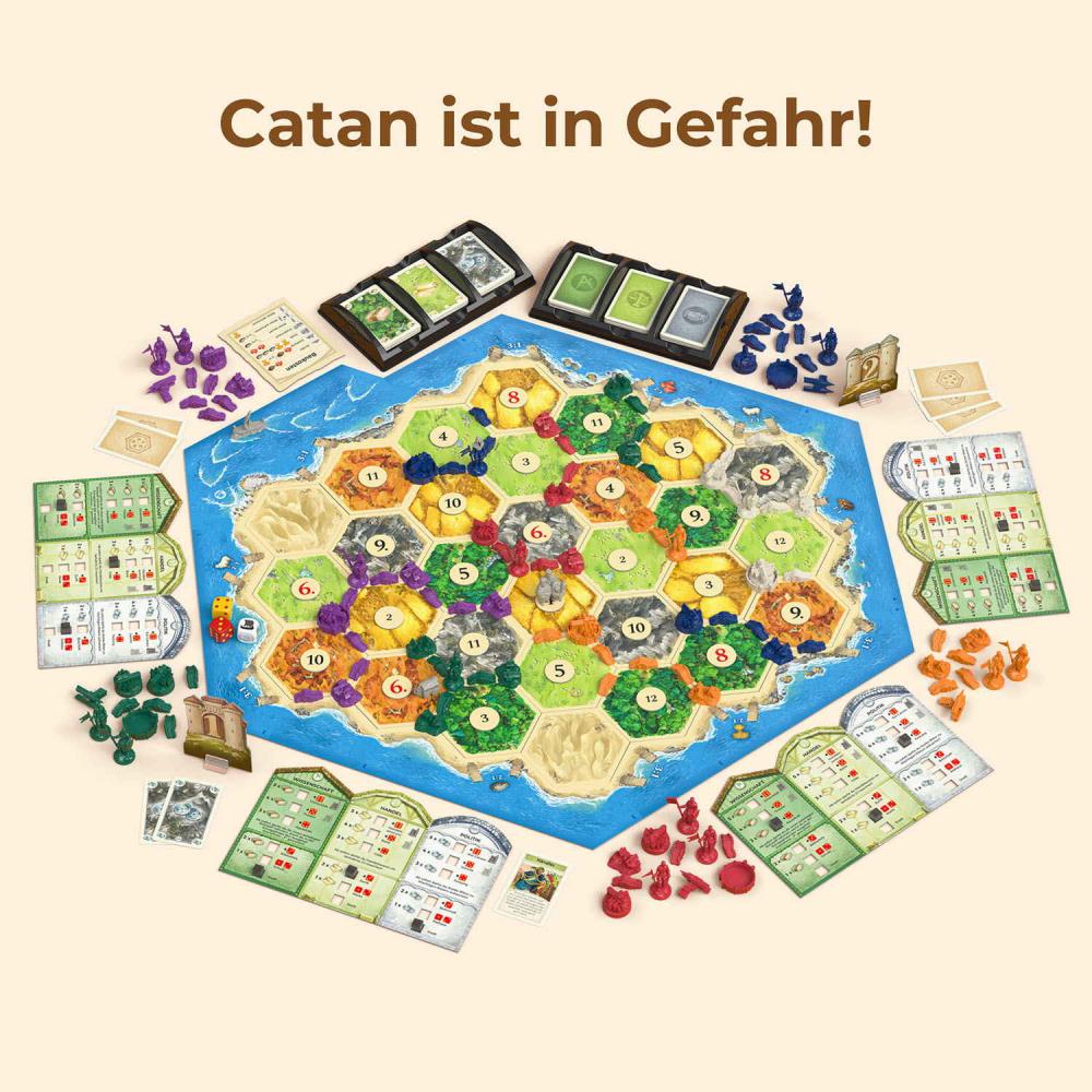 Kosmos Familienspiel Strategiespiel CATAN Städte & Ritter Spieler 5+6 685133