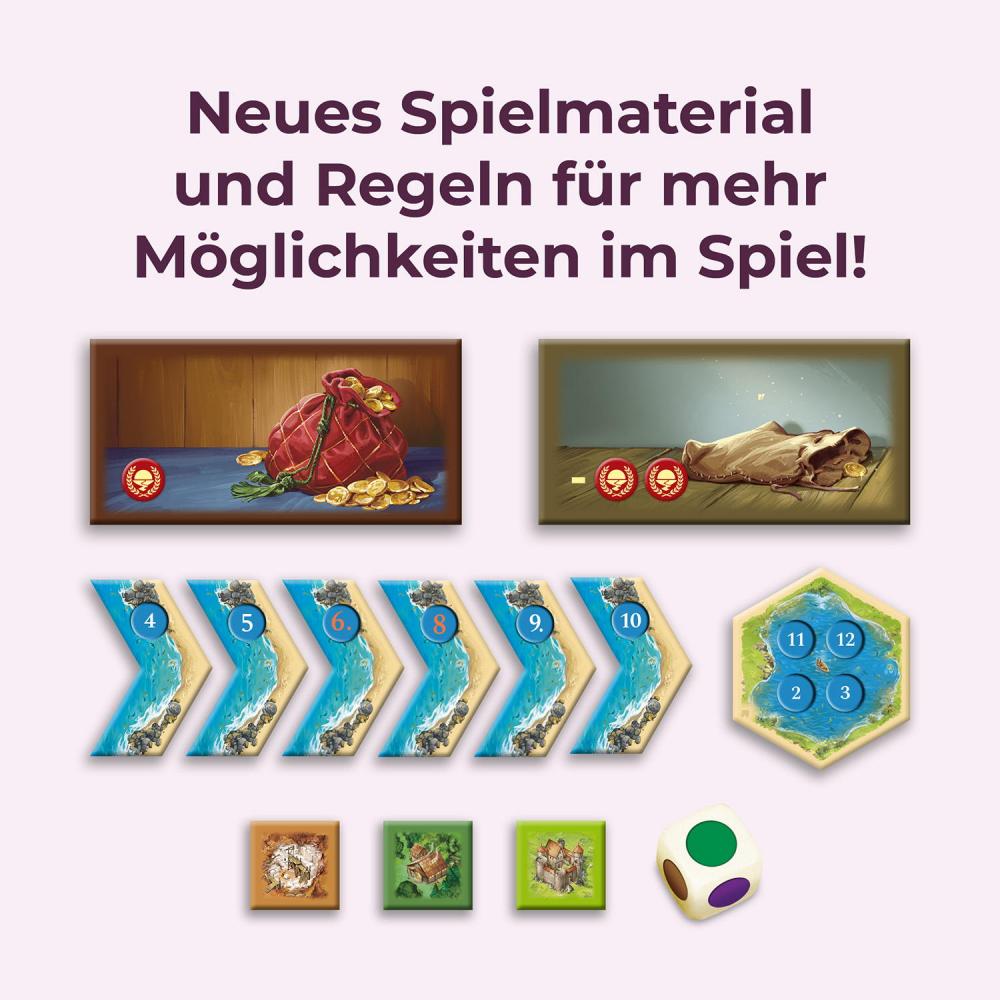Kosmos Familienspiel Strategiespiel CATAN Händler & Barbaren 685140