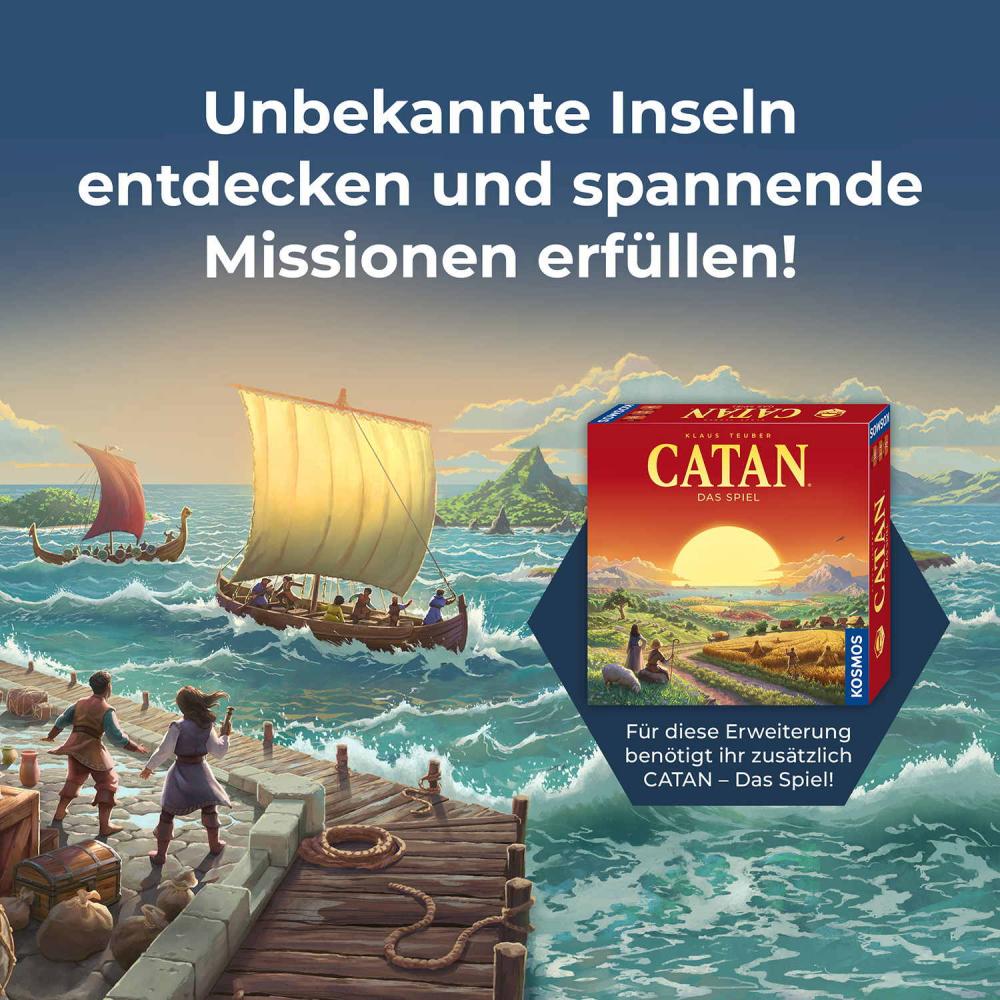 Kosmos Familienspiel Strategiespiel CATAN Entdecker & Piraten 685164
