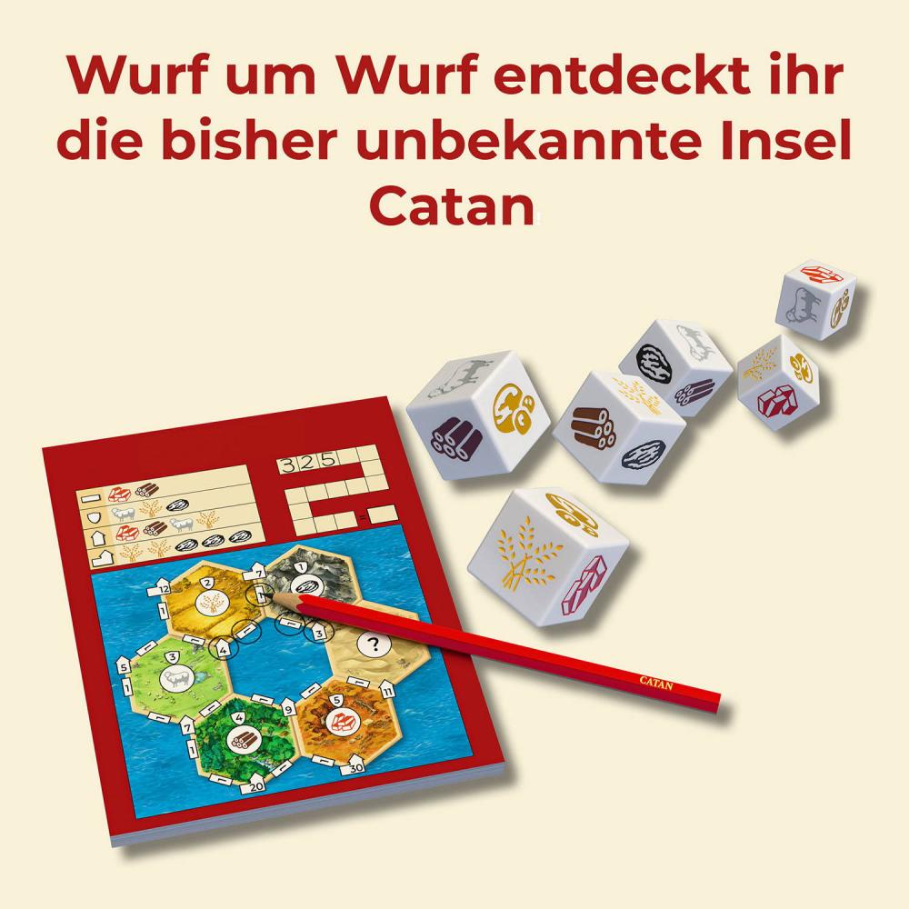 Kosmos Familienspiel Strategiespiel CATAN Das Würfelspiel 685201