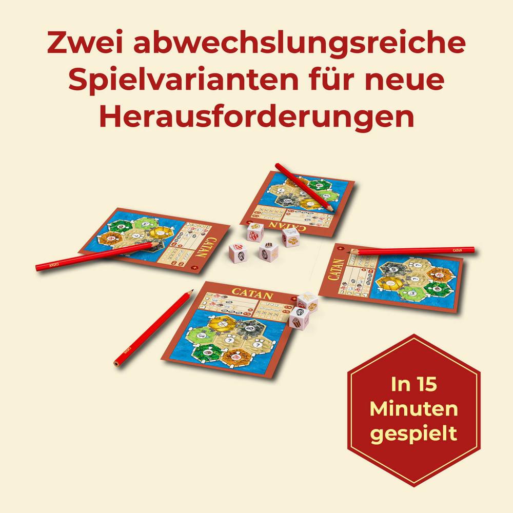 Kosmos Familienspiel Strategiespiel CATAN Das Würfelspiel 685201