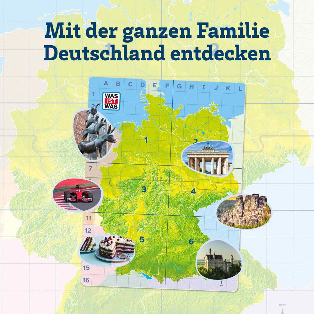 Kosmos Familienspiel Wissensspiel WAS IST WAS Entdecke Deutschland 685249