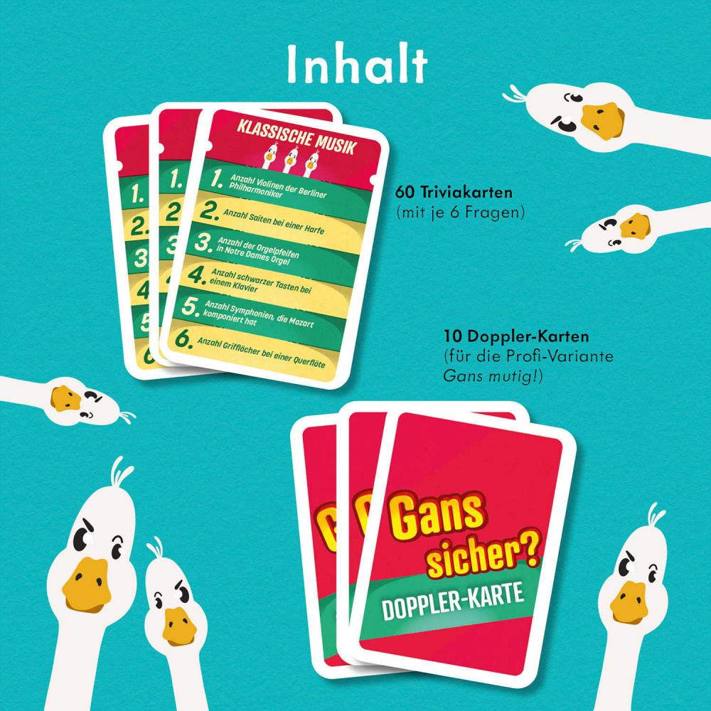 Kosmos Familienspiel Wissensspiel Gans sicher? 685362