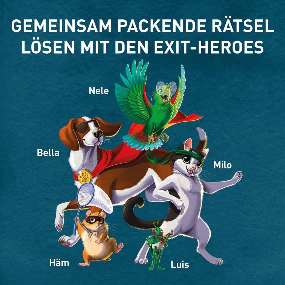 Kosmos Familienspiel Escape / Exit EXIT® Family Backstage Boys/Jahrmarkt im Dunkeln 685379