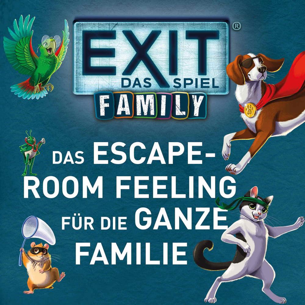 Kosmos Familienspiel Escape / Exit EXIT® Family Backstage Boys/Jahrmarkt im Dunkeln 685379
