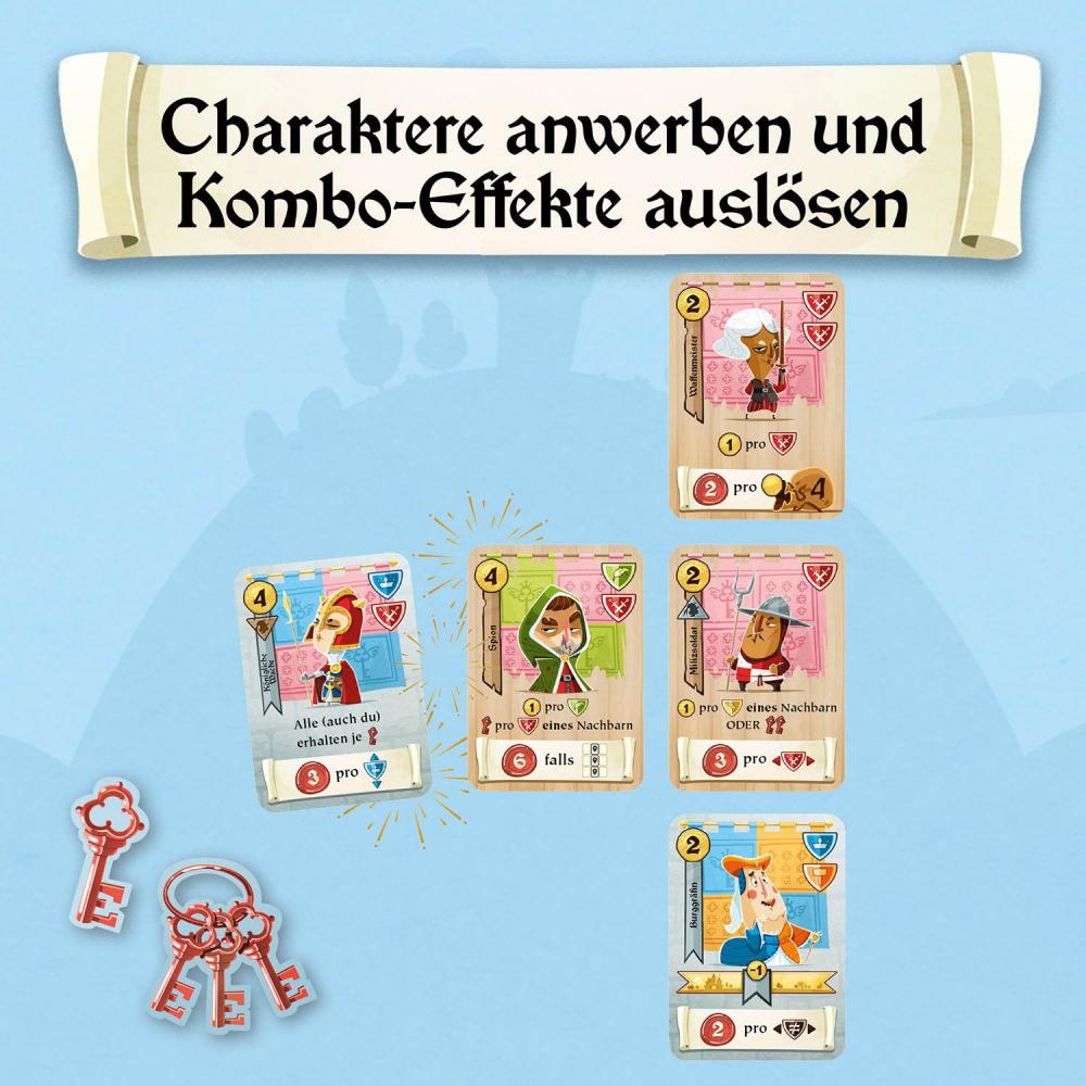 Kosmos Erwachsenenspiel Kartenspiel Strategiespiel Castle Combo 685393