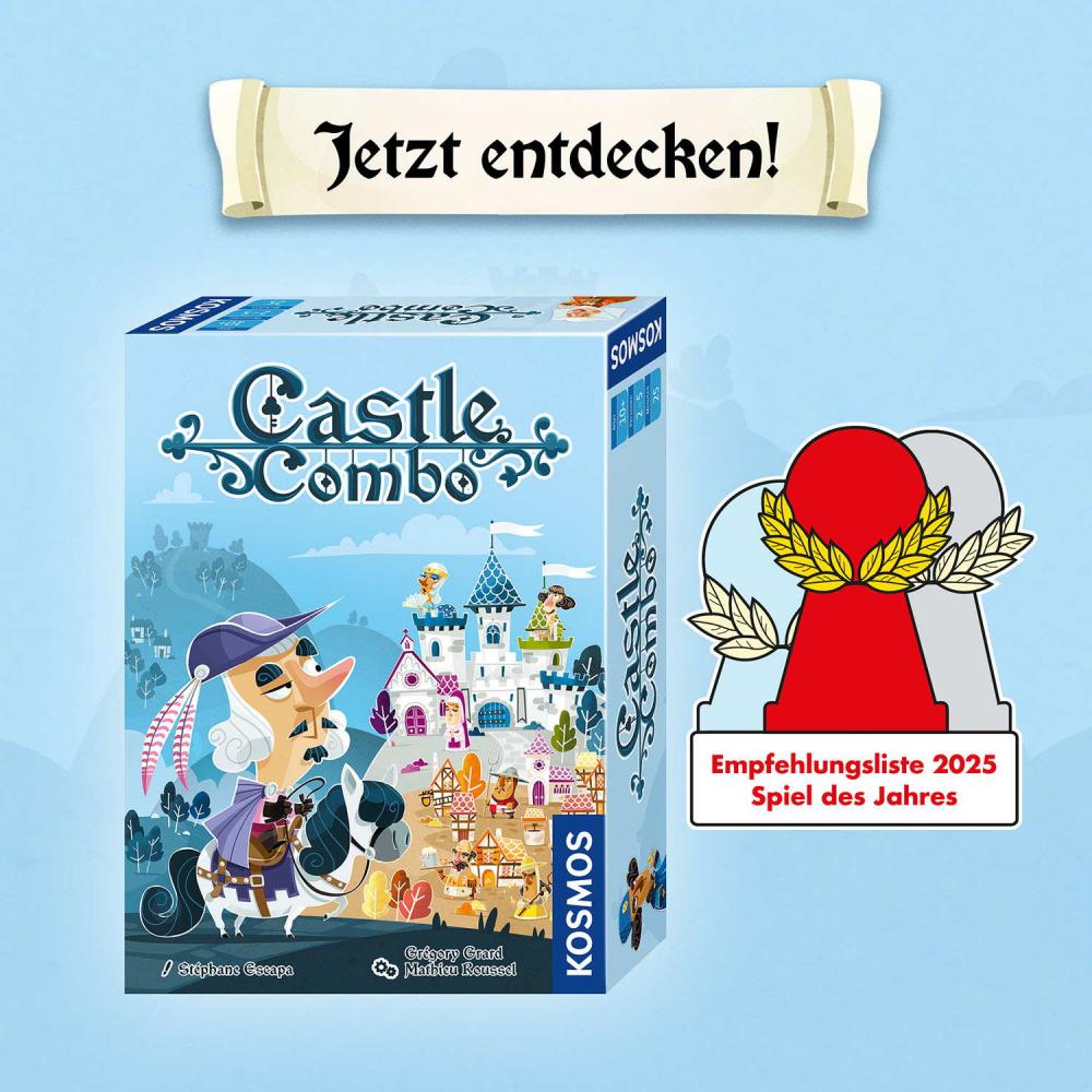 Kosmos Erwachsenenspiel Kartenspiel Strategiespiel Castle Combo 685393