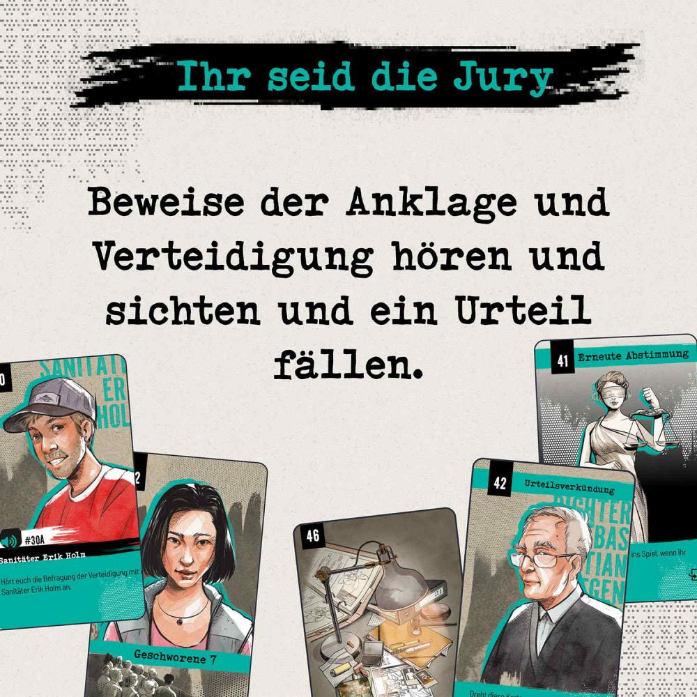 Kosmos Familienspiel Krimispiel Die Jury Die Welle des Schweigens 685652