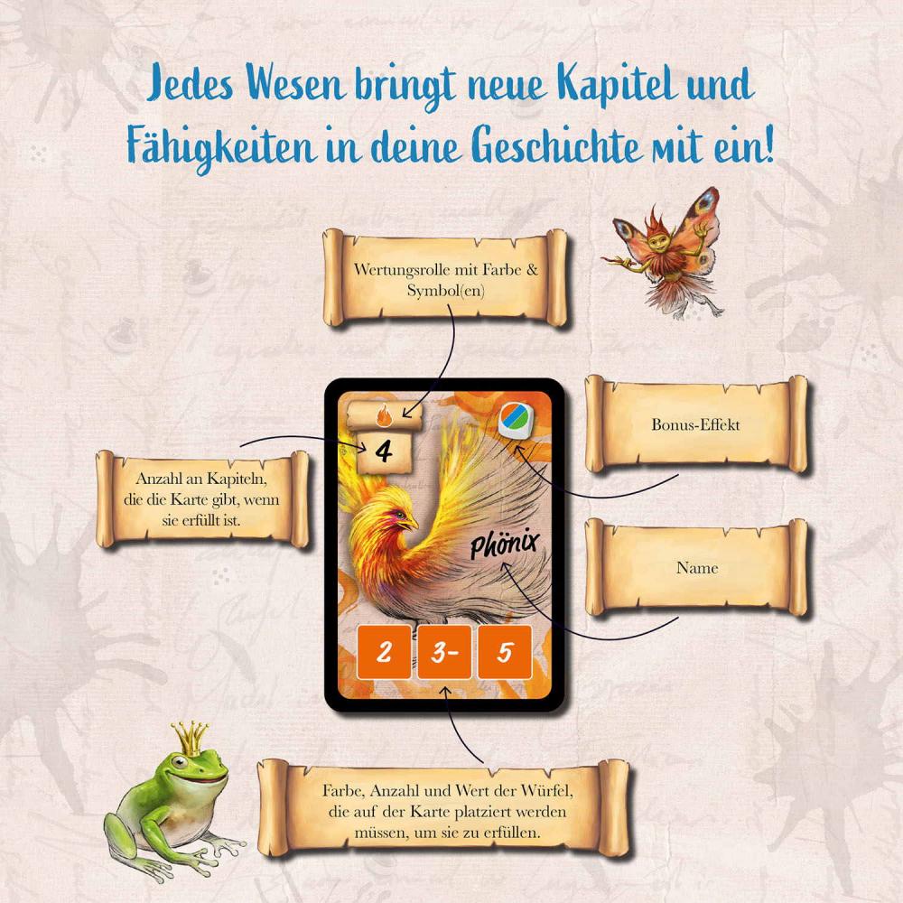 Kosmos Familienspiel Wettlaufspiel Fantasy Ink 685799