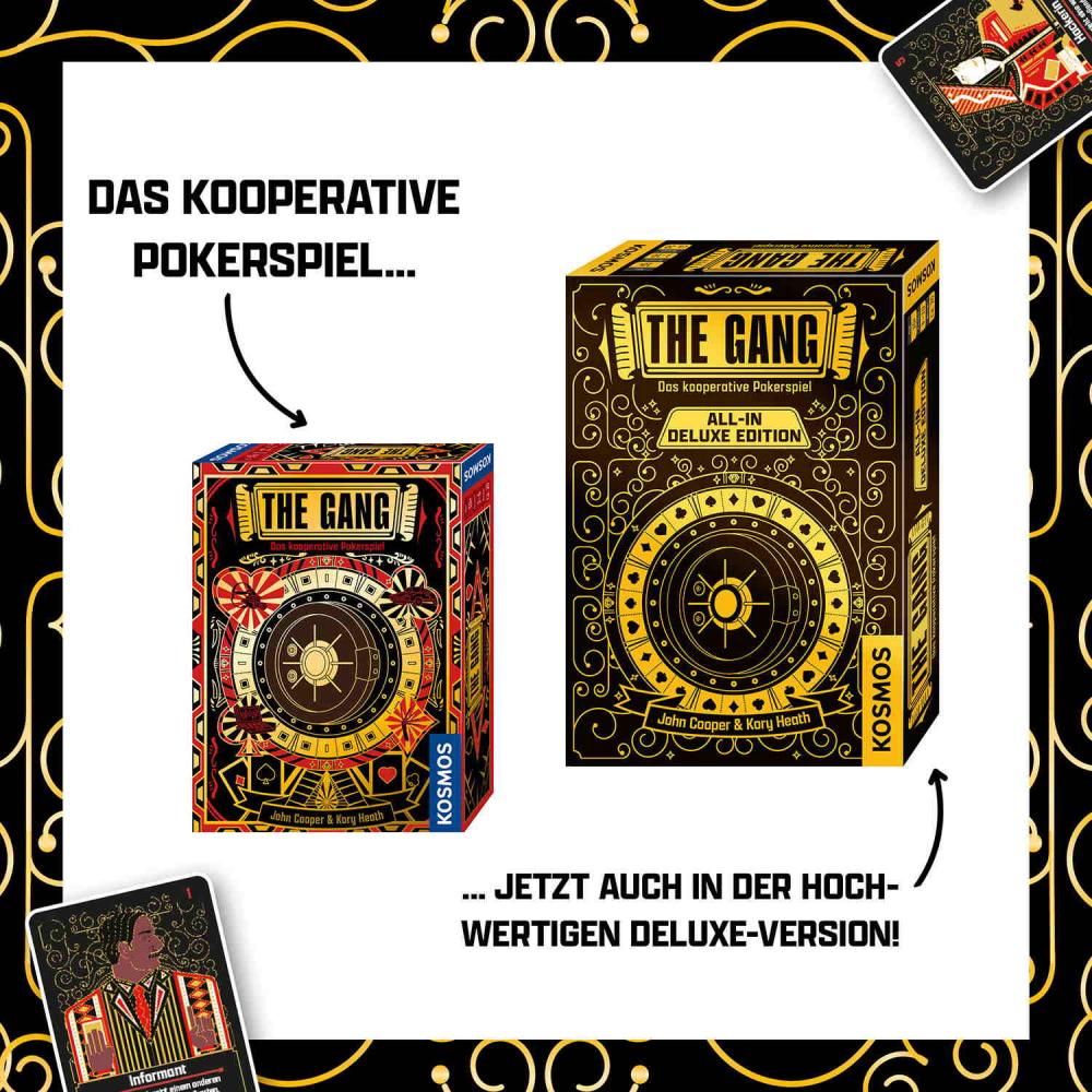 Kosmos Familienspiel Partyspiel The Gang All-In Deluxe Edition 686130