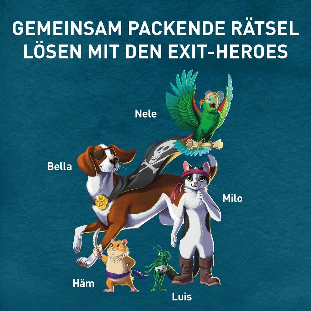 Kosmos Familienspiel Escape / Exit EXIT® Family Der verlorene Piratenschatz 687335