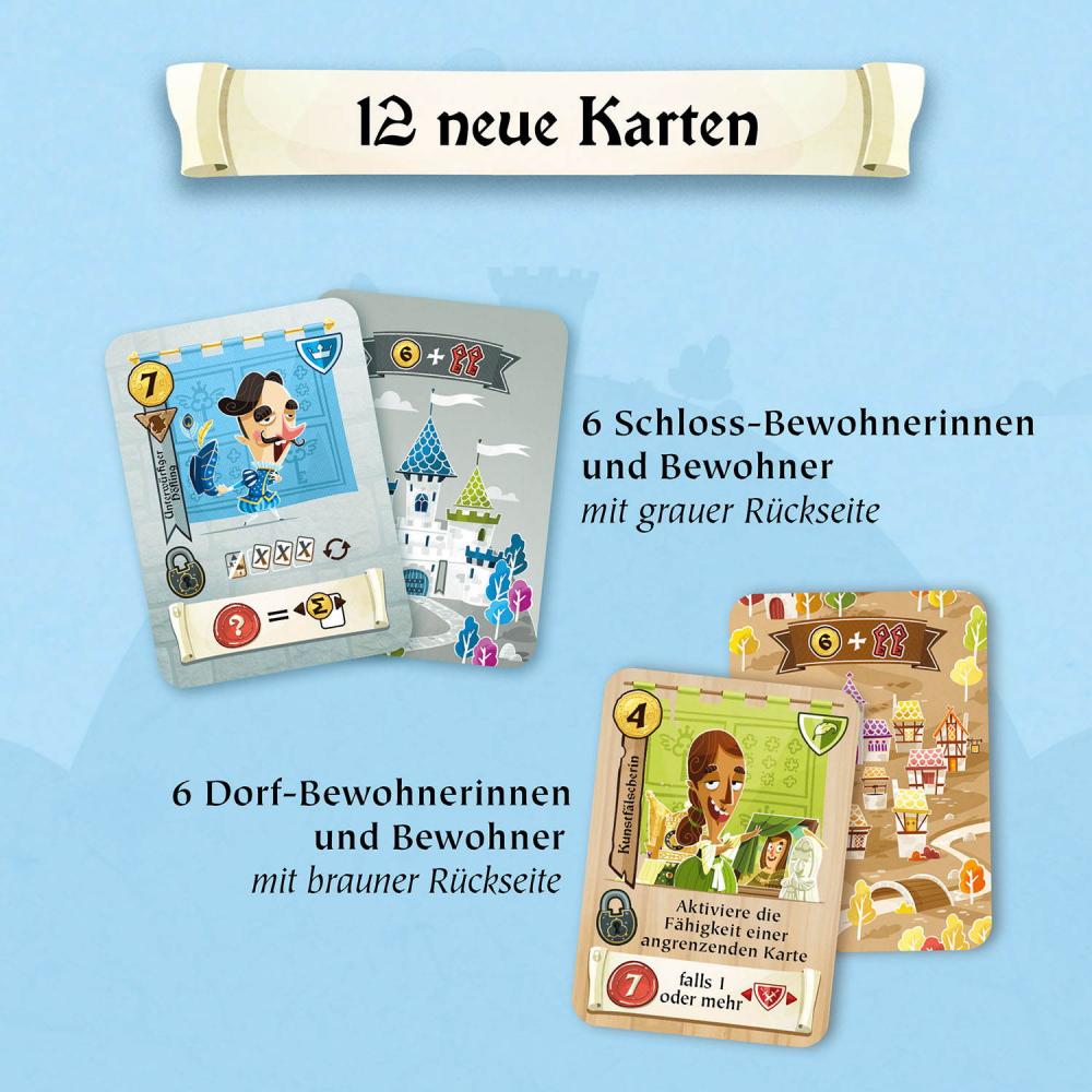 Kosmos Erwachsenenspiel Kartenspiel Castle Combo Erweiterung Zwielichtige Gestalten EINZEL 687397